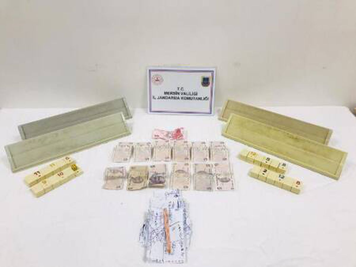 Limon bahçesinde kumar oynayan 4 kişiye 20 bin lira ceza