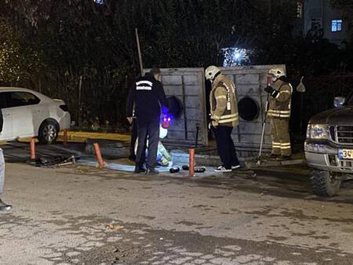 MALTEPE\'DE ÇÖP KONTEYNERİNDEN GELEN KÖTÜ KOKULAR PANİĞE YOL AÇTI