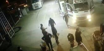 Park tartışmasından sonra akaryakıt istasyonunu bastılar