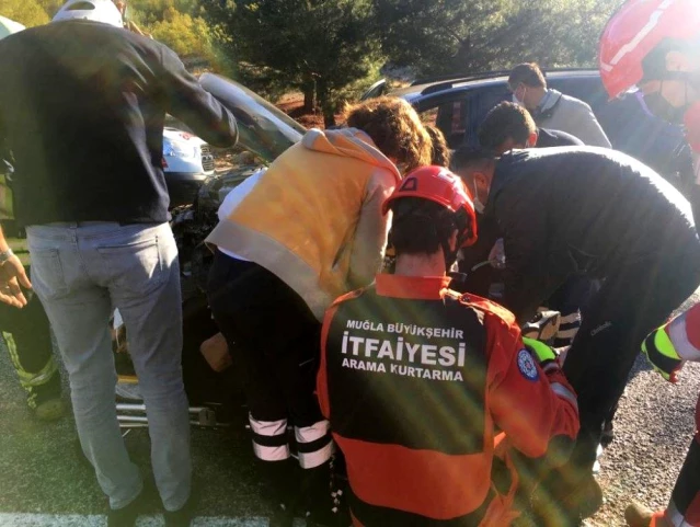 - Seydikemer'de trafik kazası: 1 yaralı