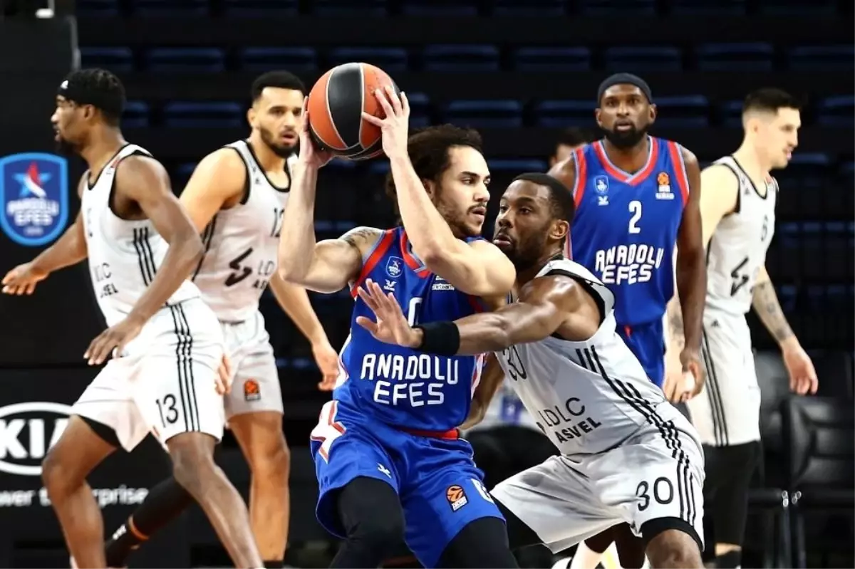 THY Euroleague: Anadolu Efes: 72 - ASVEL: 68