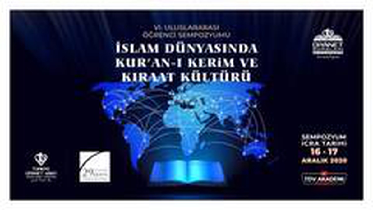 TDV\'nin "6. Uluslararası Öğrenci Sempozyumu" 16 Aralık\'ta başlayacak