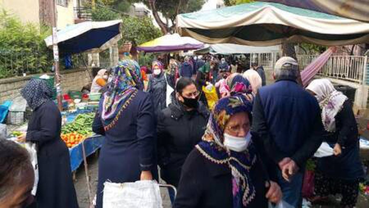 Aydın\'da korkutan alışveriş