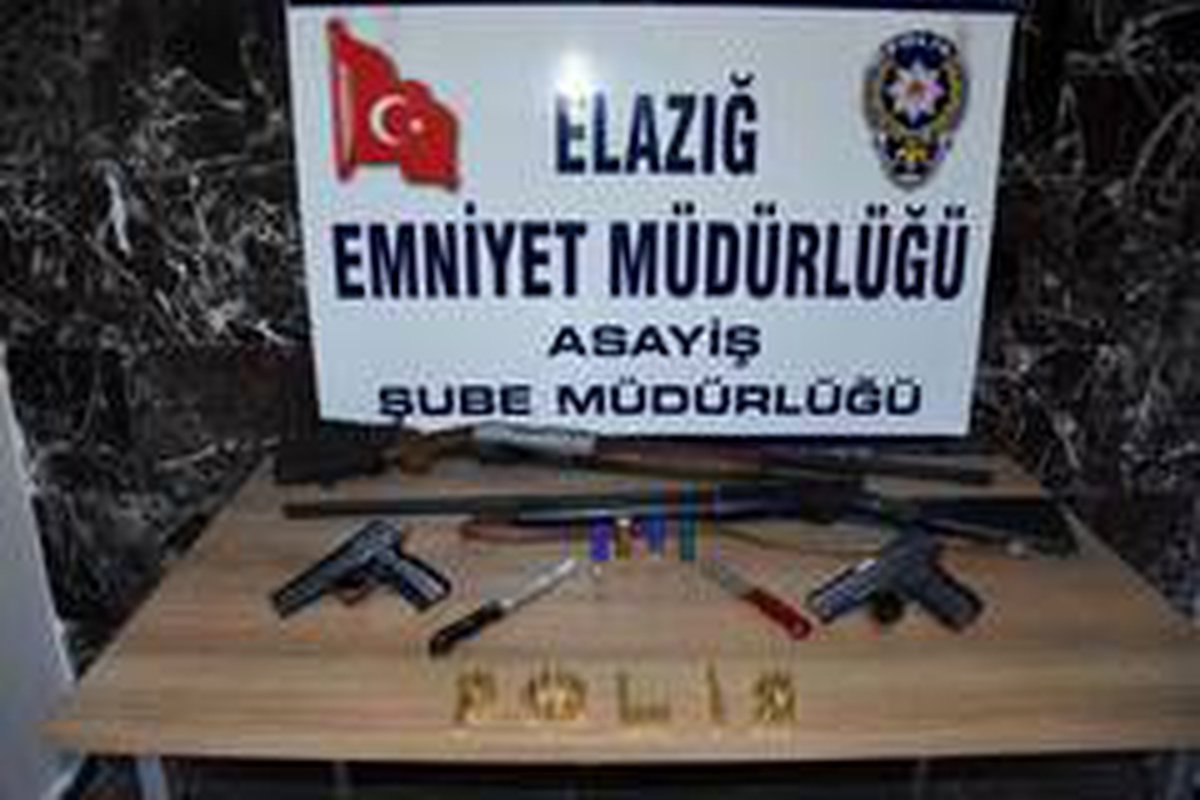Elazığ\'da 61\'i aranan 89 şahıs yakalandı, 18\'i tutuklandı