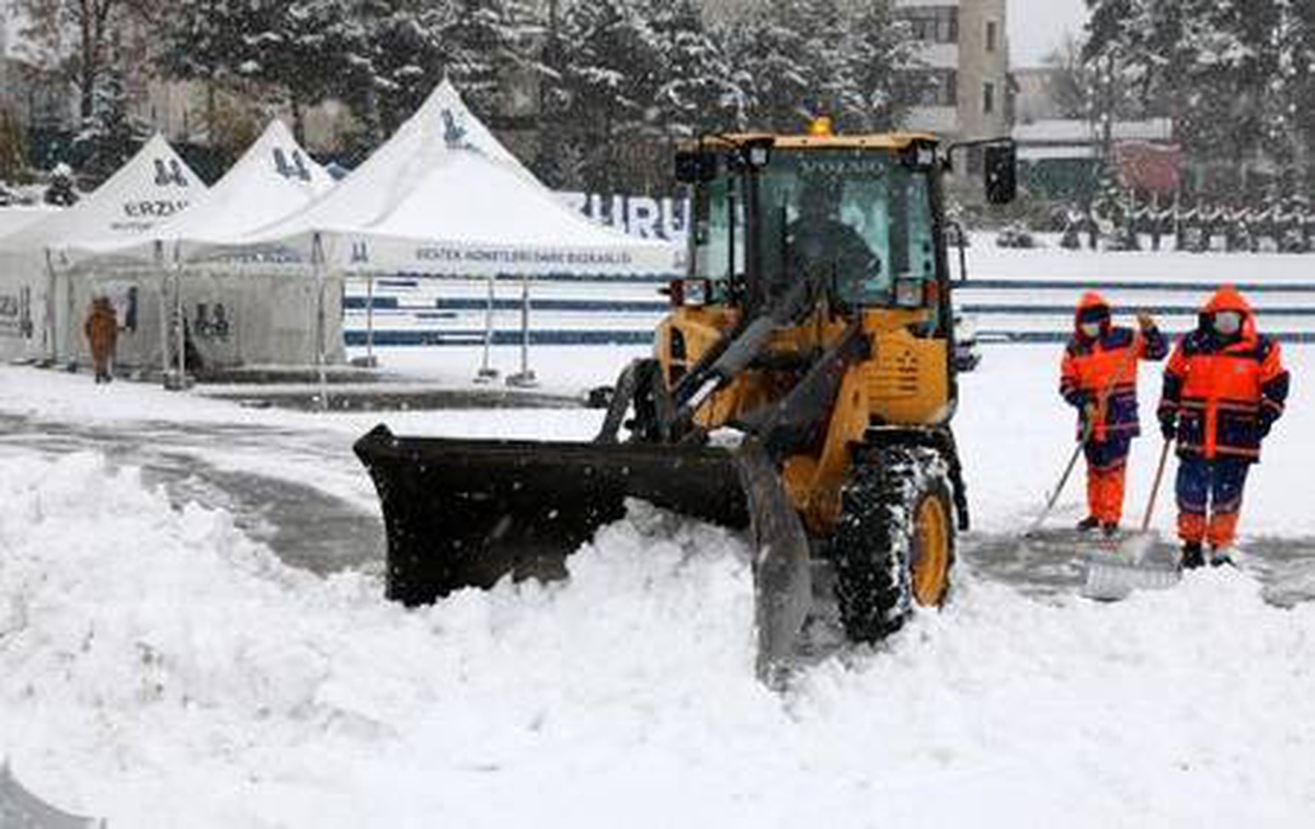 Erzurum, Ardahan ve Ağrılılar güne karla uyandı (3)