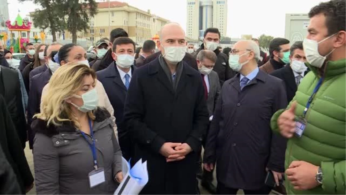 Soylu, AFAD\'da İzmir depremi ile ilgili yapılan çalışmalar hakkında brifing aldı