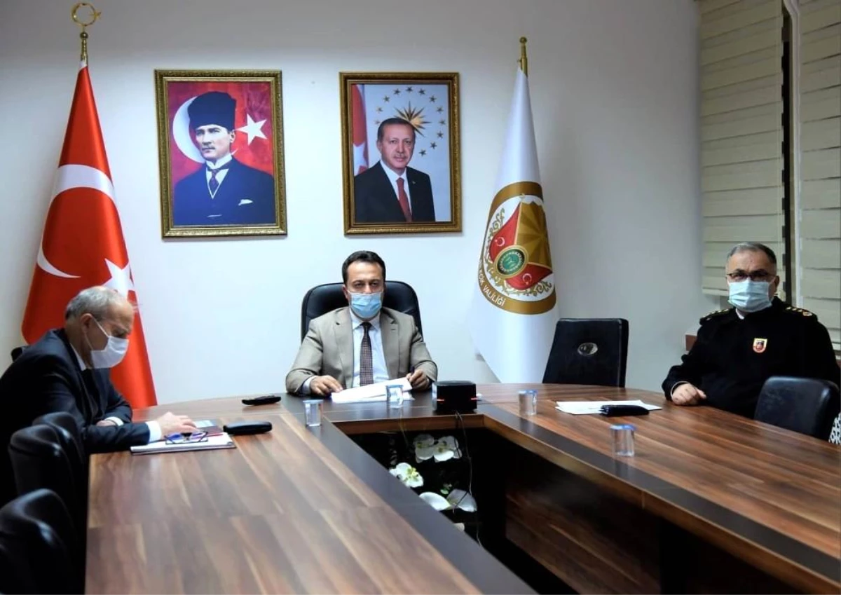 İçişleri Bakanı Süleyman Soylu ile video konferans yöntemiyle görüştüler