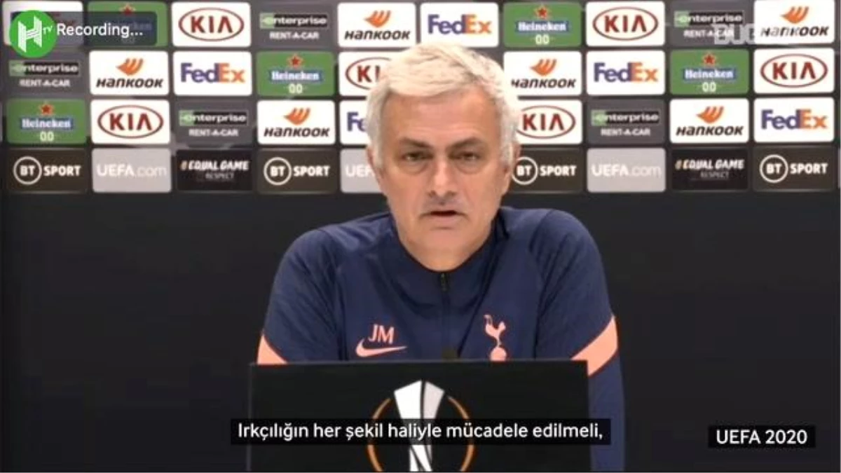 Jose Mourinho:"PSG-Başakşehir ikonik bir maç olarak hatırlanacak"