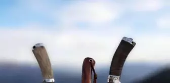 Kabzası hayvan boynuzundan yapılan 'Yusufeli bıçağı' markalaşıyor