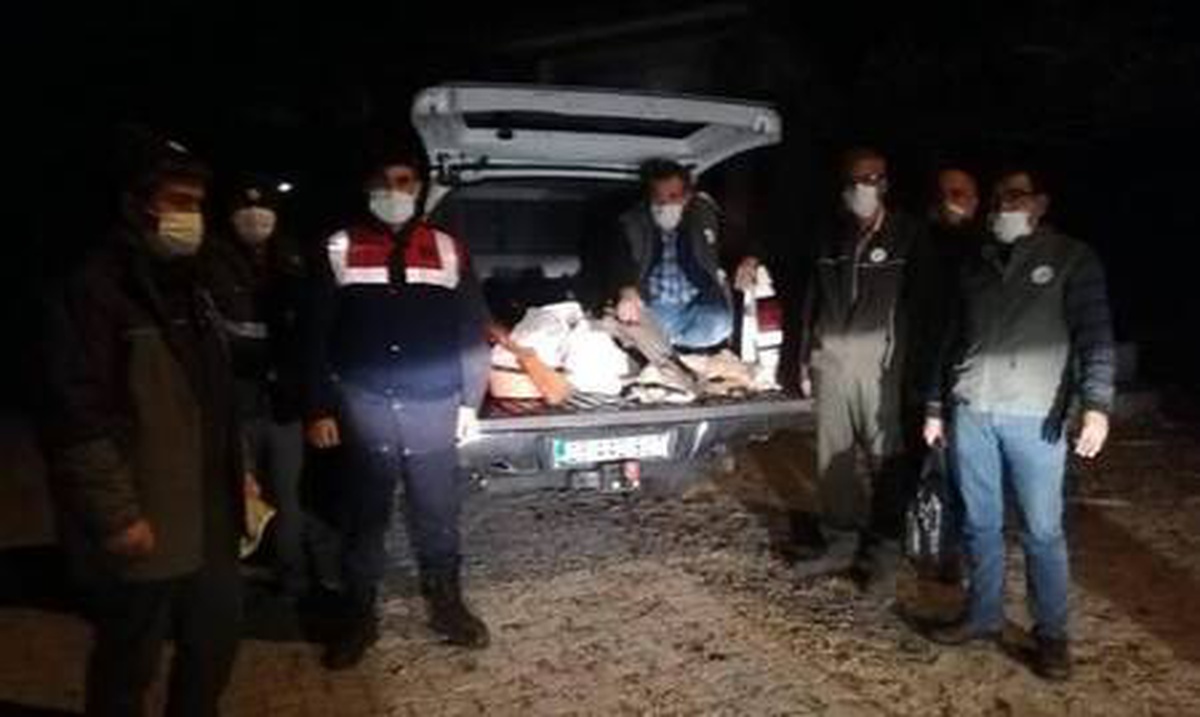 Burdur\'da kaçak avlanan kişiye 29 bin 661 lira ceza kesildi