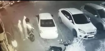 Maltepe'de 2 şüpheli motosikleti böyle çaldı