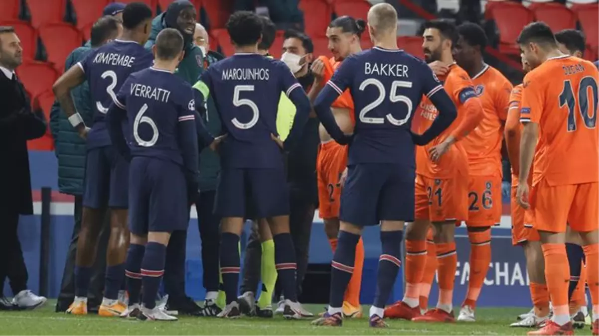 PSG - Başakşehir maçındaki ırkçılık olayı sonrası sahadan çıkmanın fitilini Kimpembe ateşledi