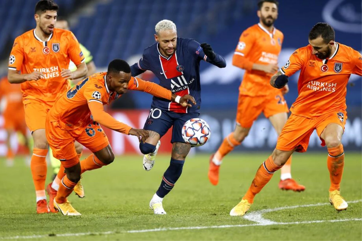 Medipol Başakşehir, deplasmanda Fransız ekibi Paris Saint Germain\'e 5-1 mağlup oldu
