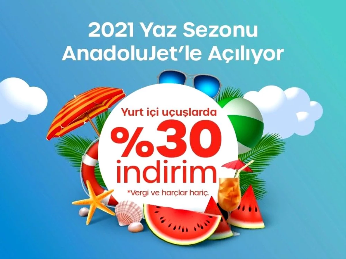 AnadoluJet\'ten yaz kampanyası