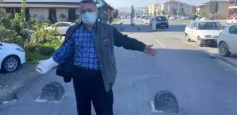 Aynı taşa 6 kez takılıp düşerek ölümden dönen vatandaş isyan etti