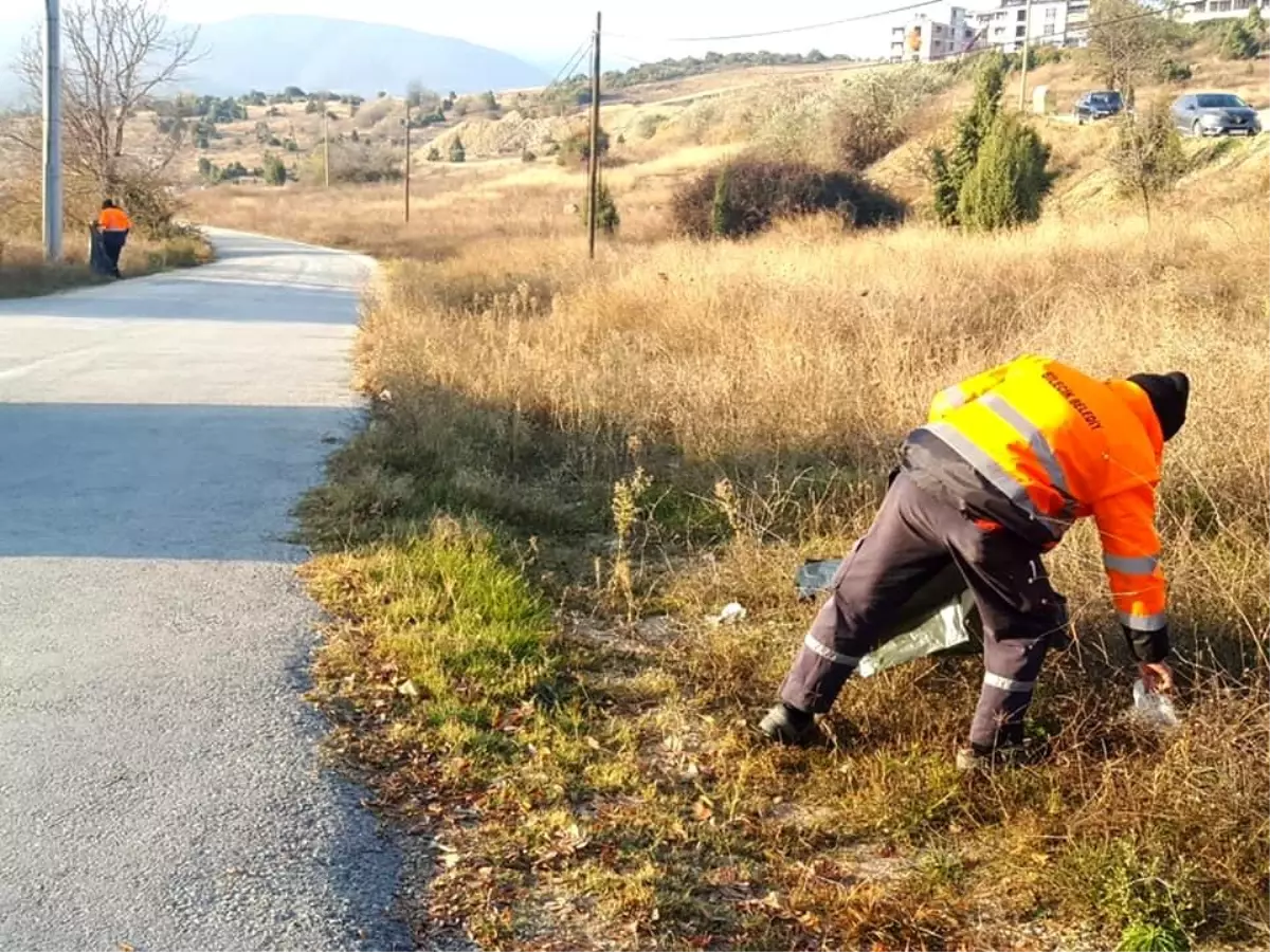 Belediyeden mıntıka temizliği