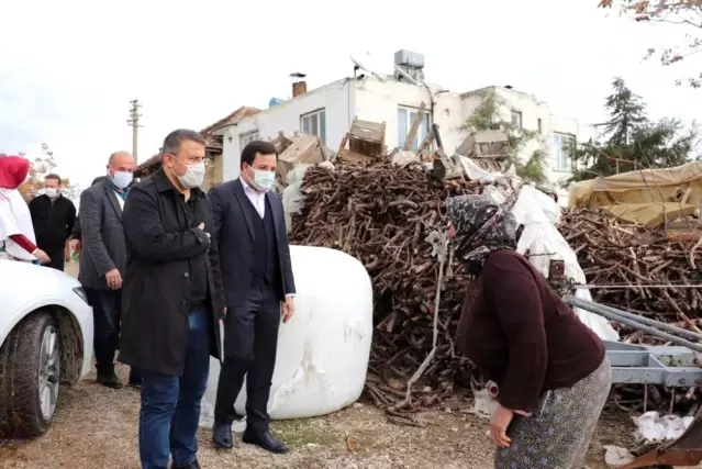 Çadırda yaşayan aileye Kaymakamlık sahip cıktı