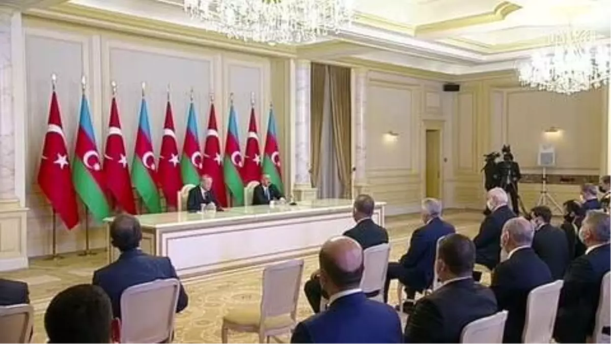 Son dakika... Erdoğan: "Azerbaycan ve Karabağ çok daha farklı bir şekilde yükselişine devam edecektir"
