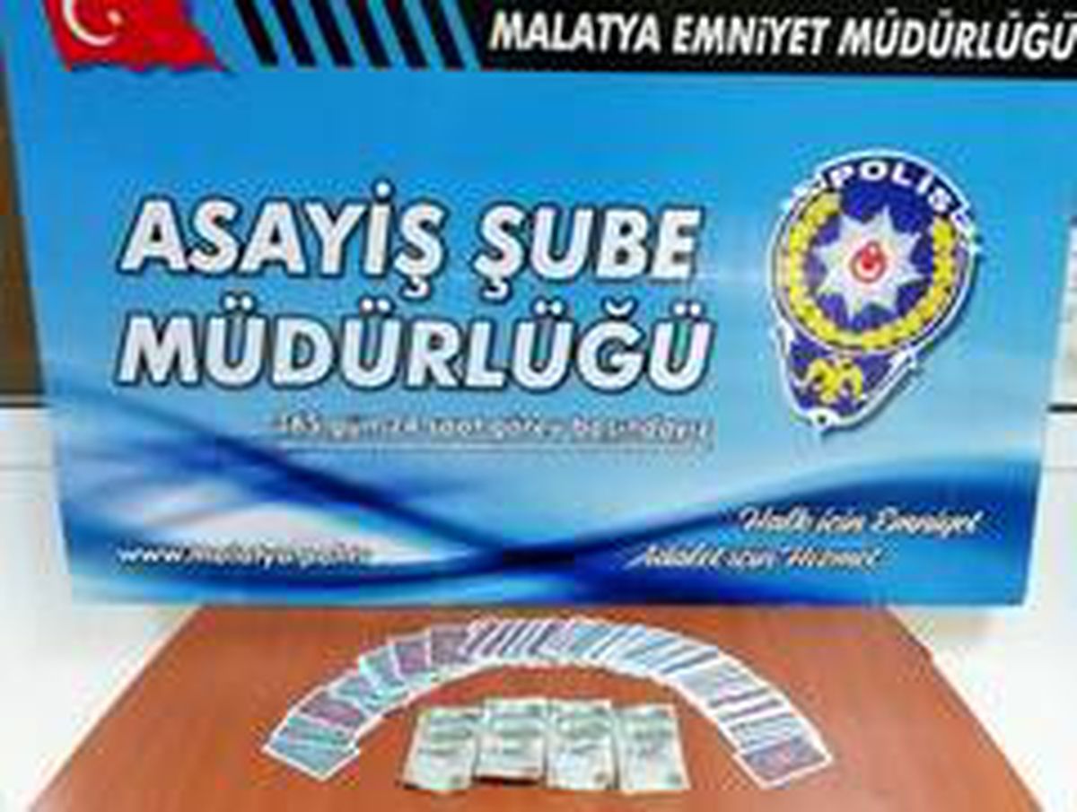 Malatya\'da Kumar operasyonu