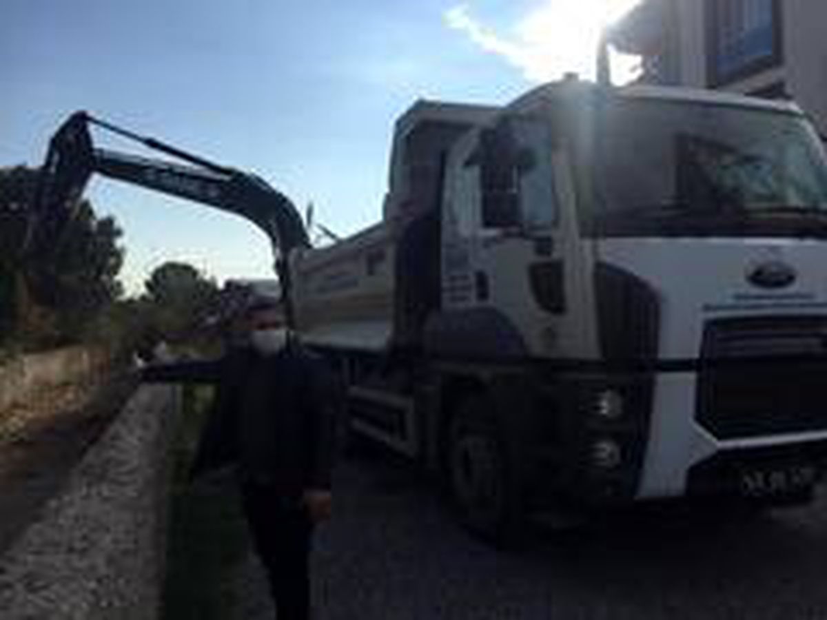 MASKİ bir dere yatağını daha temizledi