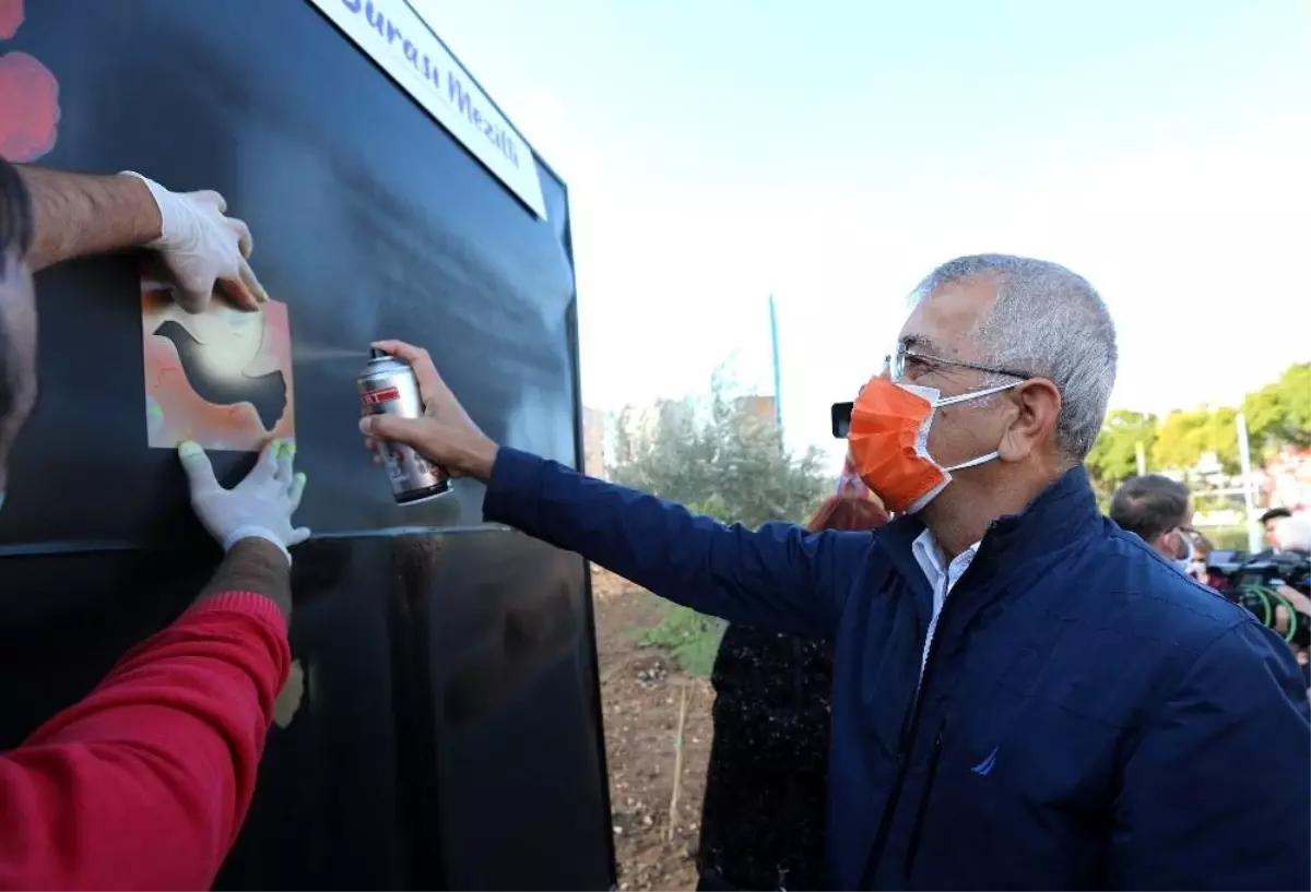 Mezitli Belediyesi, İnsan Hakları Gününü İnsan Hakları Koruluğunda kutladı