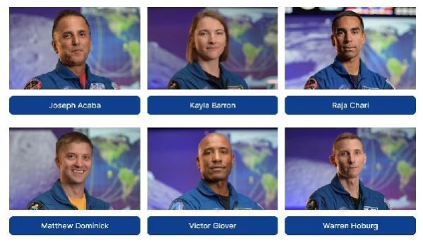 NASA Ay'a gidecek 18 kişilik ekibin kimliklerini açıkladı