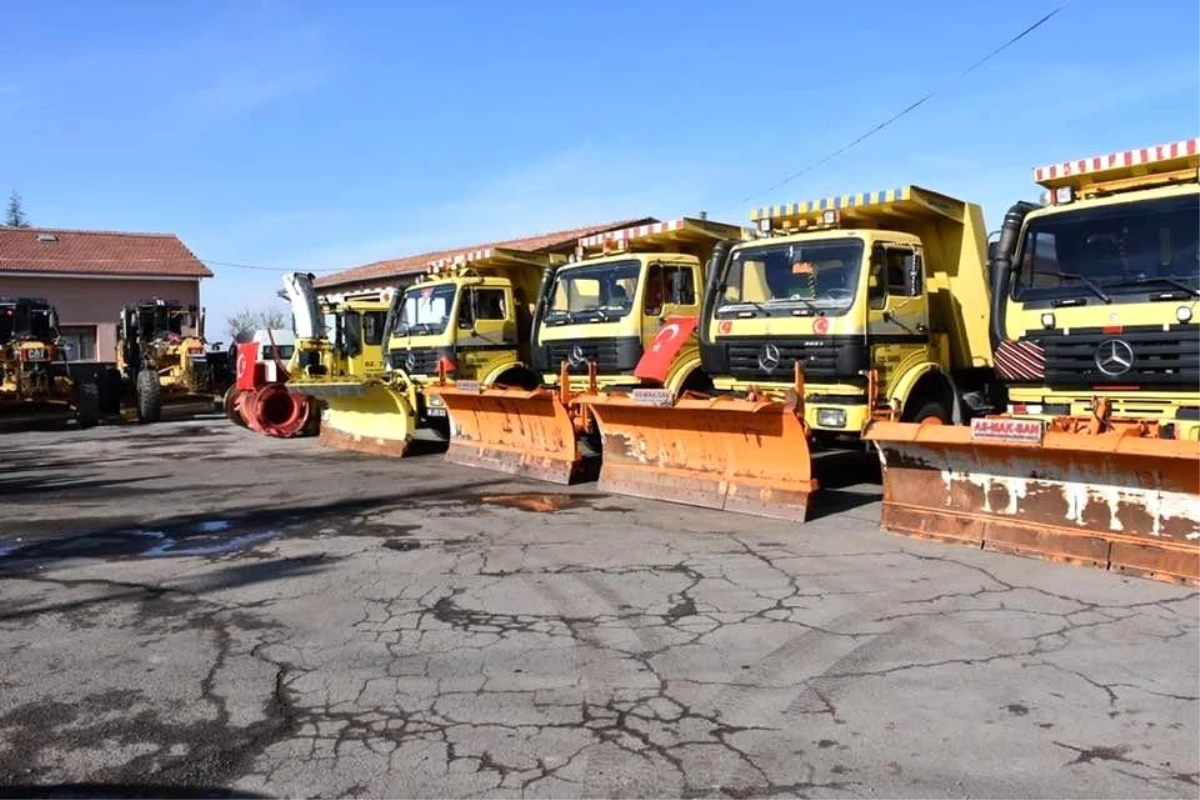 Nevşehir İl Özel İdaresi Genel Sekreterliği kış hazırlıklarını tamamladı
