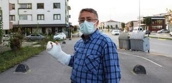 Park engelleyici beton bariyere takılıp, düşerek yaralandı, 30 dikiş atıldı