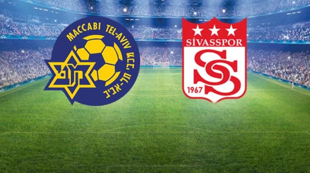 Temsilcimiz Sivasspor, tur için Maccabi Tel Aviv karşısında! Canlı anlatım