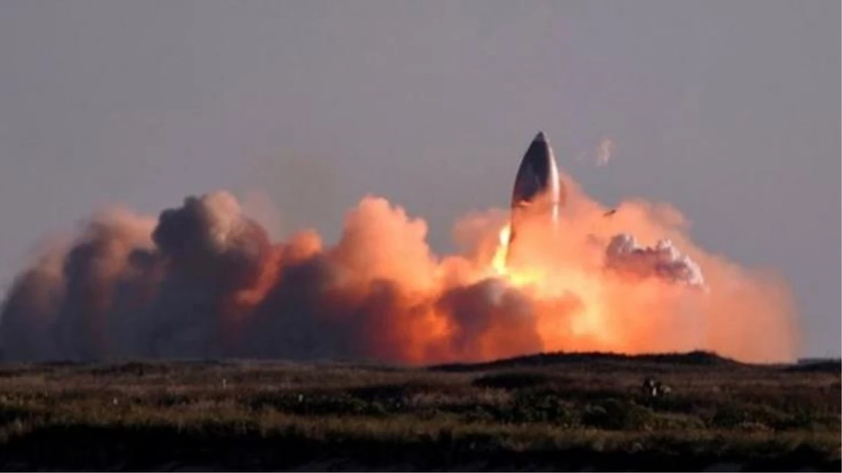 SpaceX\'in Starship prototipi test aşamasında patladı