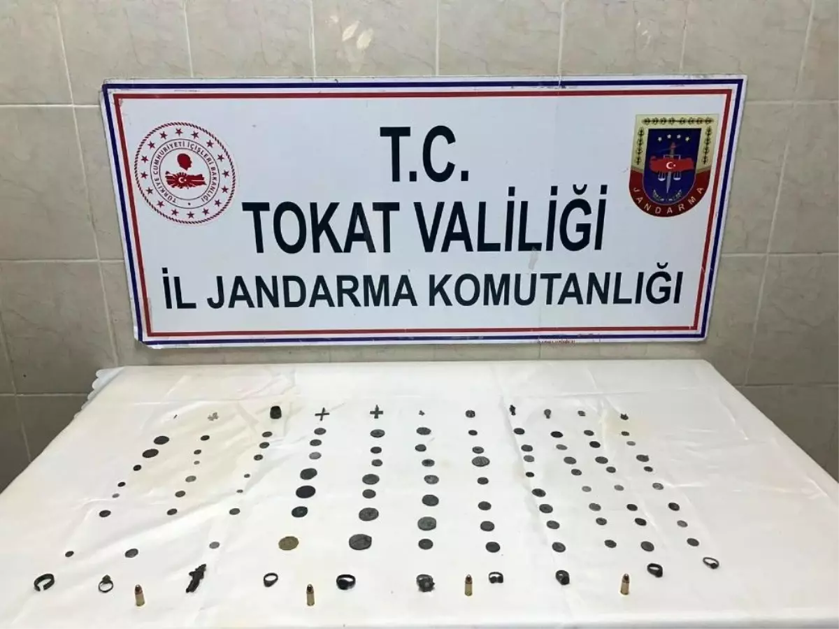 Tokat\'ta 127 parça tarihi eser ele geçirildi