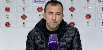 Ümraniyespor Teknik Direktörü Recep Uçar: 'Kopuk kopuk oynadık'