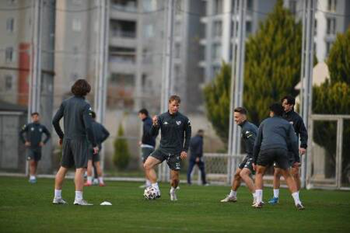 Bursaspor\'da Yılport Samsunspor maçı hazırlıkları tamamlandı