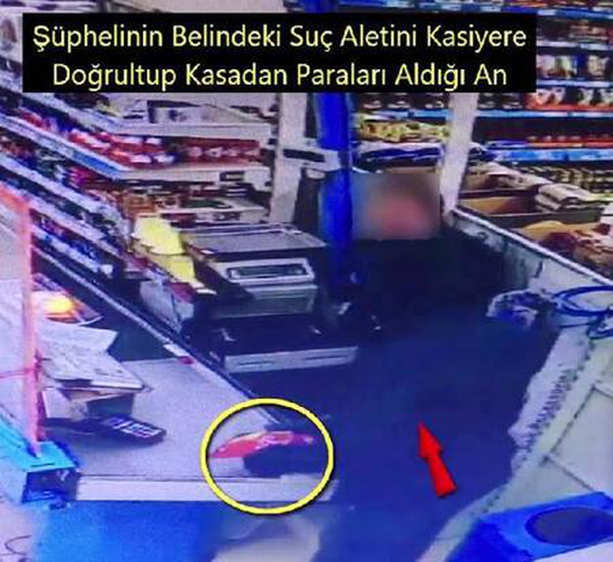 Gaziantep\'te market kasasını soyan şüpheli yakalandı