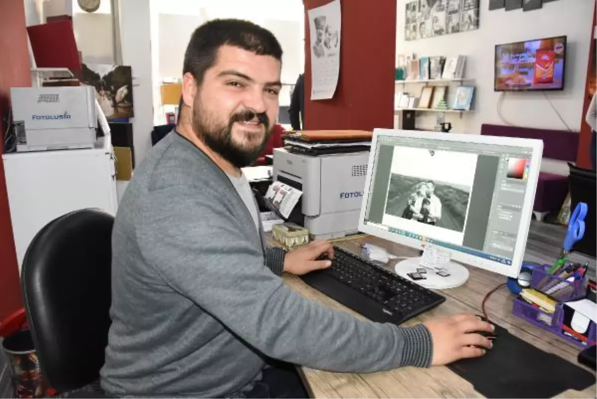 Gelin ve damat fotoğraflarıyla katılığı yarışmadan, birincilikle döndü