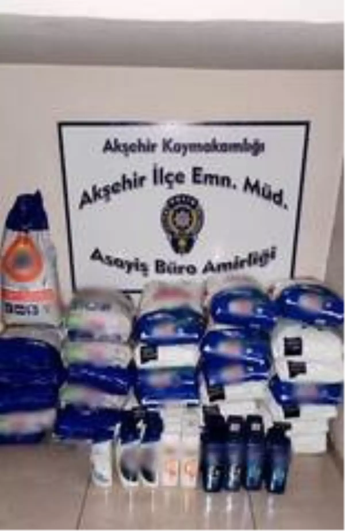 Akşehir\'de sahte deterjan ve şampuan operasyonu