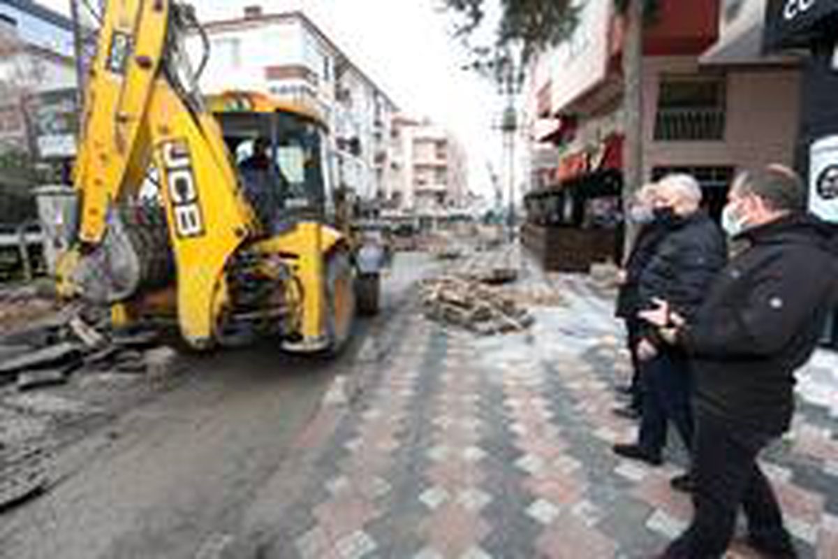Büyükgöz, belediye ekiplerini denetledi