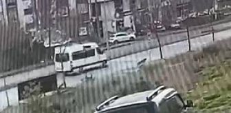 Köpeğe çarpan sürücü, yoluna devam etti