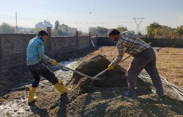 Milli sporcu, asker harçlığı için inşaatta çalışıyor Milli sporcu, asker harçlığı için inşaatta çalışıyor