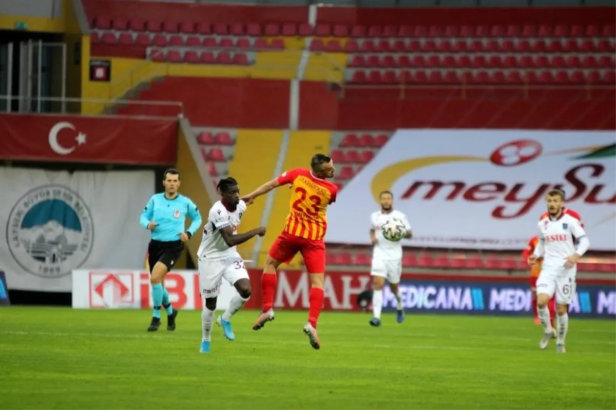 Süper Lig: Kayserispor: 0 Trabzonspor: 0 (Maç Sonucu)