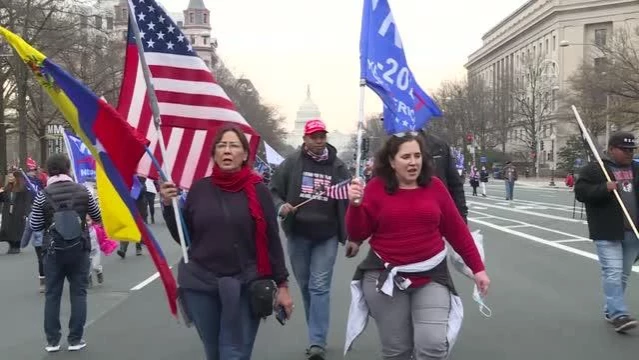 WASHINGTON - Trump destekçileri, Washington'da ikinci kez bir araya geldi