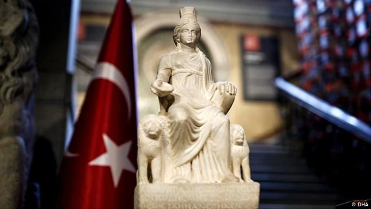 Kybele heykeli 60 yıl sonra Türkiye\'de
