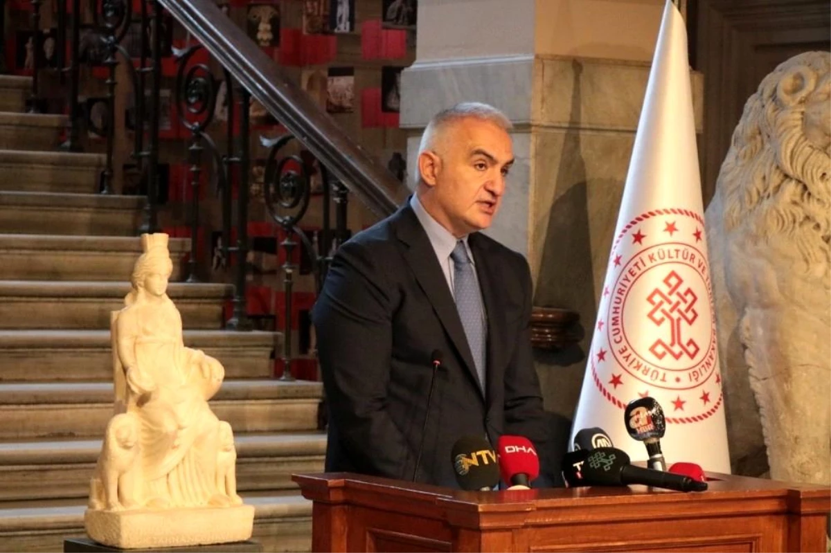 Son dakika haberi: Kültür ve Turizm Bakanı Ersoy, "Kybele"nin tanıtım toplantısında konuştu