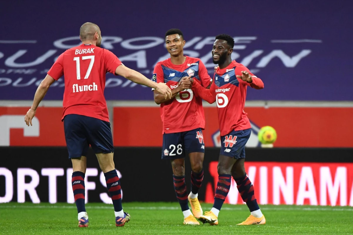 Lille Bordeaux\'yu 2-1 mağlup etti ve iç sahadaki yenilmezliğini sürdürdü