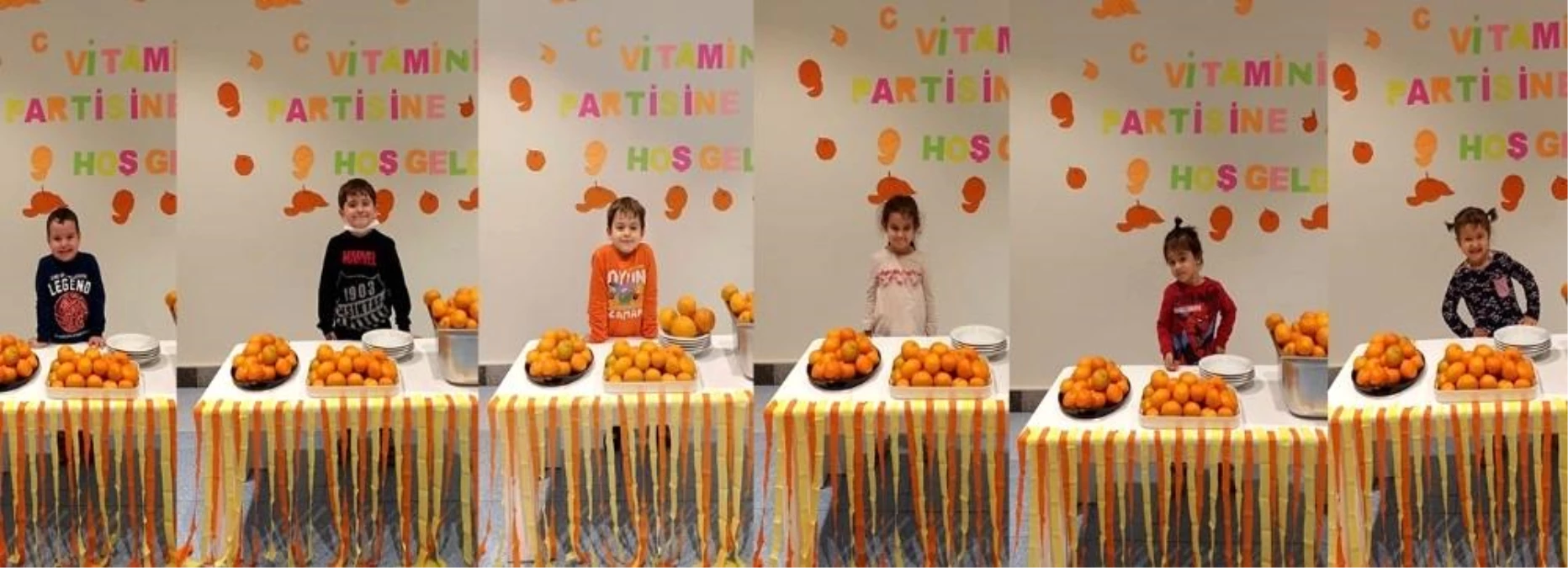 Gündüz Çocuk Bakımevi\'nde C vitamini partisi
