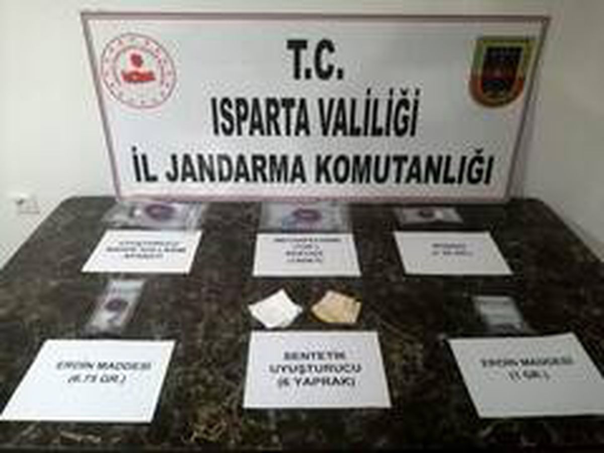 Isparta\'da uyuşturucu operasyonlarında 1 şüpheli tutuklandı