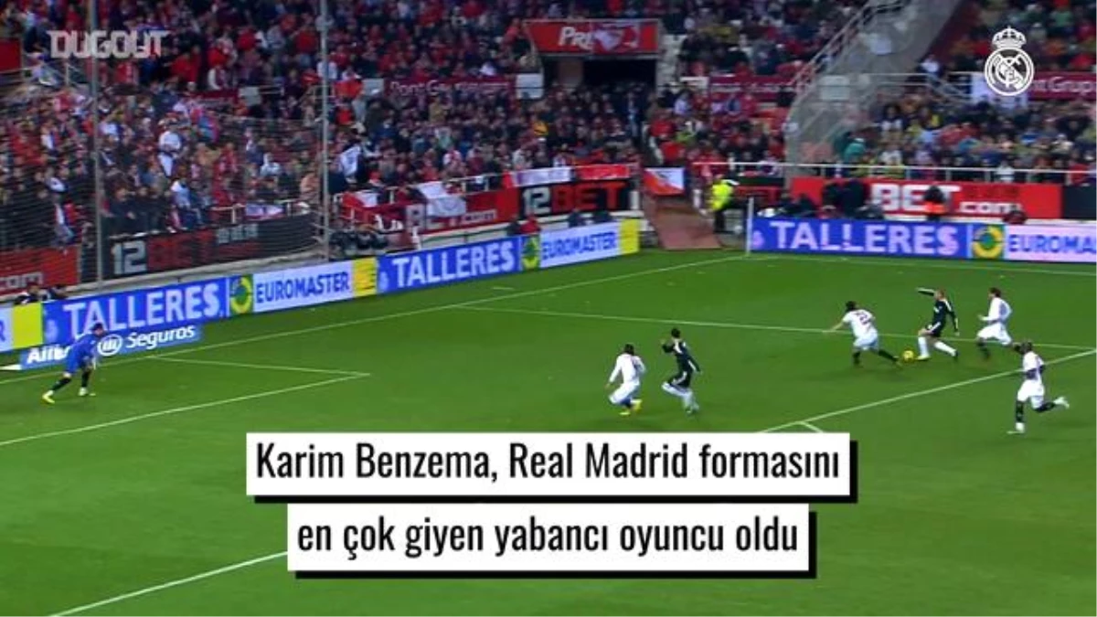 Karim Benzema Real Madrid\'in En Fazla Forma Giyen Yabancı Oyuncusu Oldu