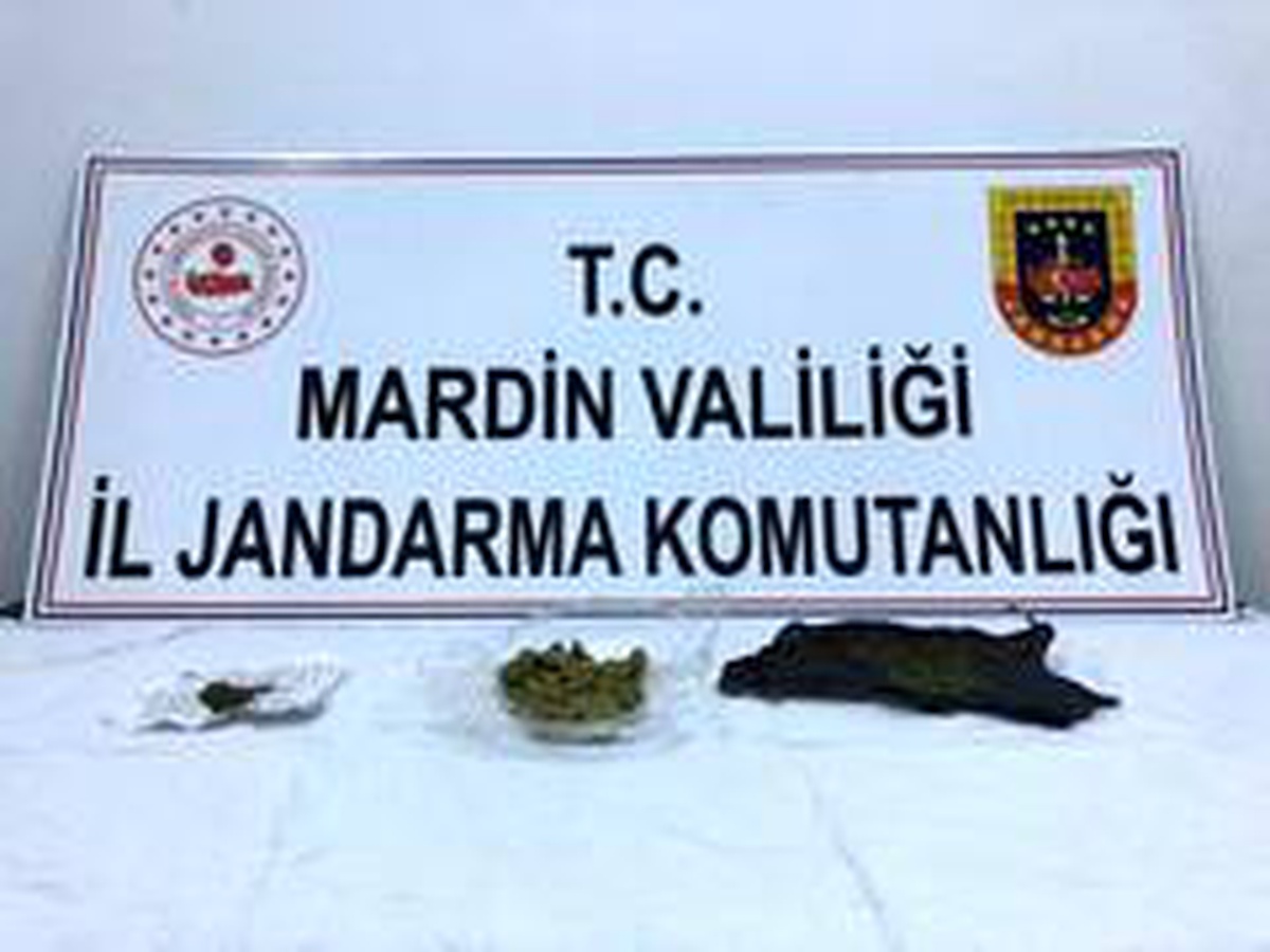 Mardin\'de esrarla yakalanan 4 kişi gözaltına alındı