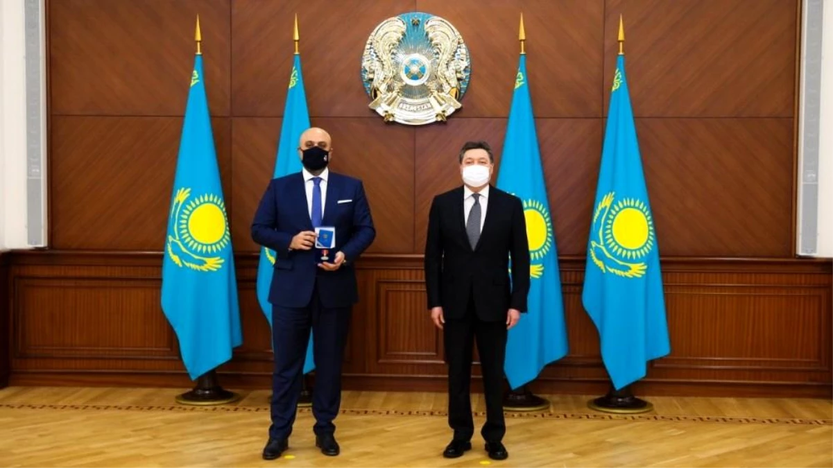 YDA Group\'a Kazakistan\'dan "Devlet Onur Madalyası-Dostluk Nişanı"