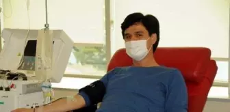 Koronavirüsü yenen üniversite öğrencisi, immün plazma bağışçısı oldu